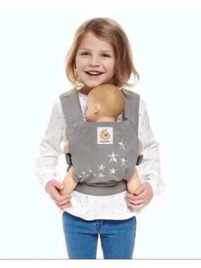 Ergobaby Doll Carrier Galaxy Gray Girl-sized